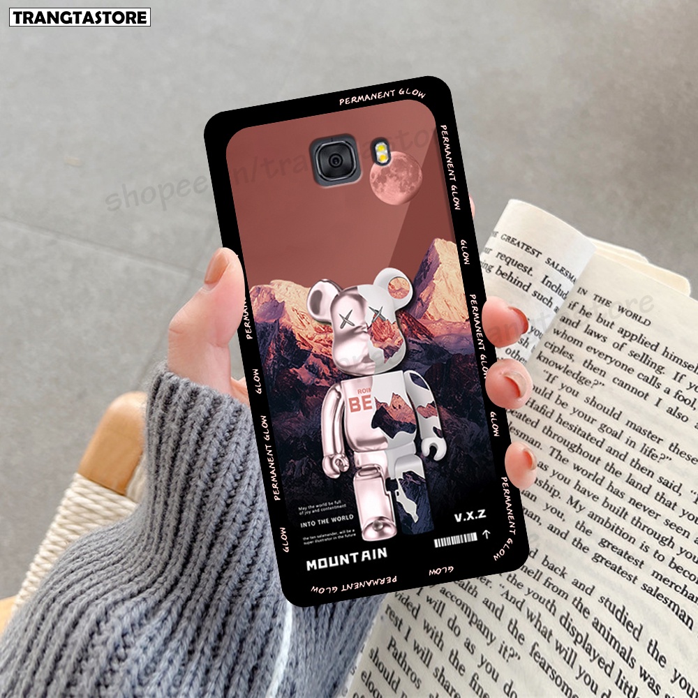 Ốp lưng Samsung A9 Pro - C9 Pro in hình gấu Bearbrick,Mountain,xanh,đen,đỏ giá rẻ