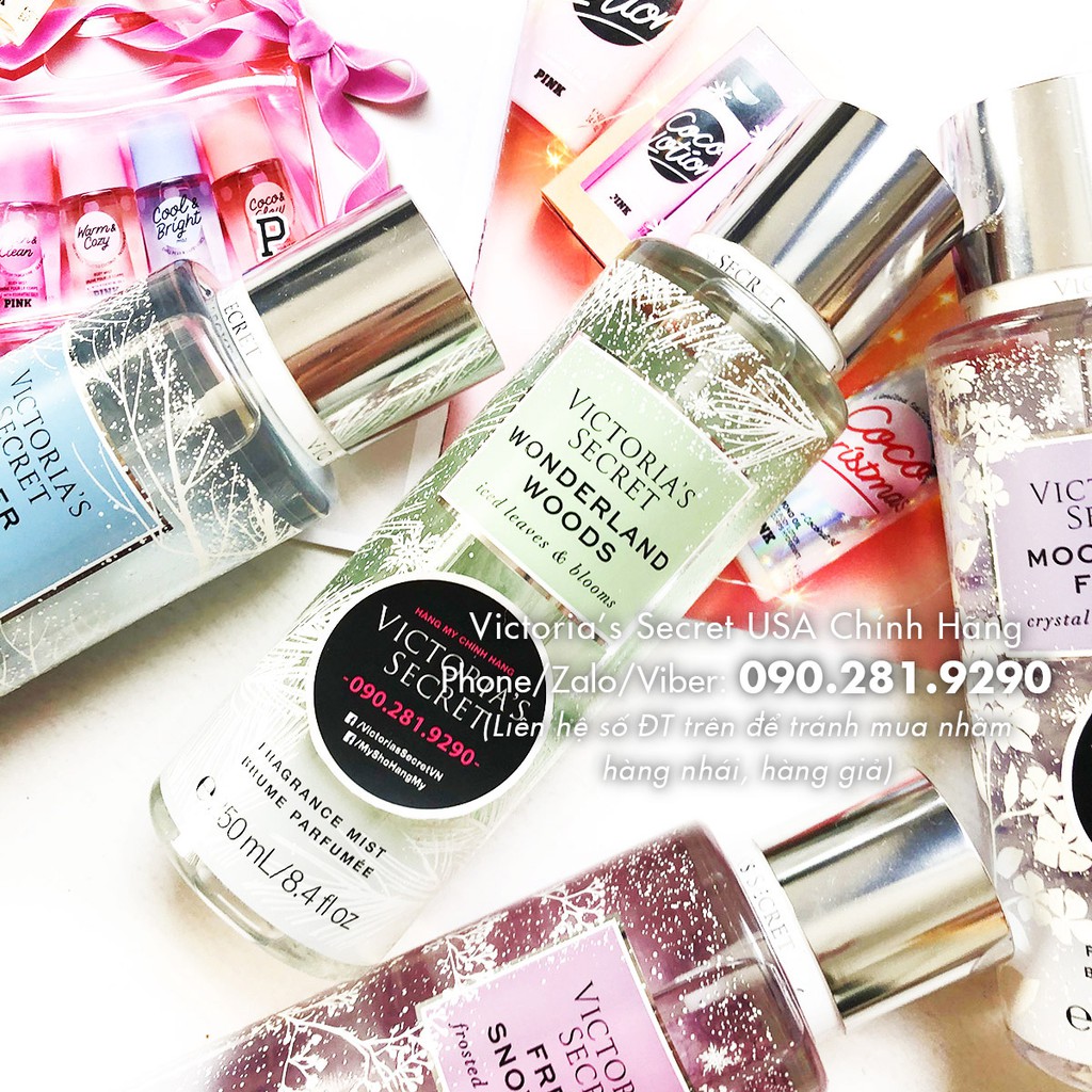 Xịt toàn thân Wonderland Woods 250mL hương thơm từ lá kim và hoa hồng - Victoria's Secret USA | BigBuy360 - bigbuy360.vn