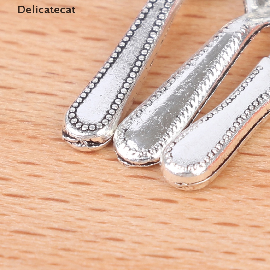 Bộ 4 Đĩa mini Trang Trí Nhà Búp Bê Phong Cách Phương Tây