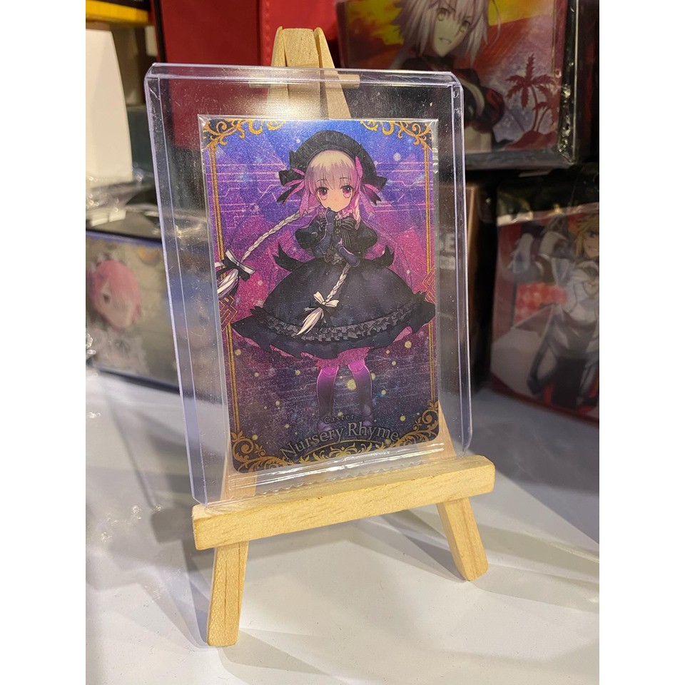 H Thẻ bài bánh xốp Fate Grand Order FGO Nursery Rhyme R - Rare - Tặng bọc bài nhựa bảo quản