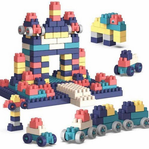 Bộ lắp ráp Lego giá rẻ 💝 Freeship 💝 Lego mobile Xếp Hình Nhật Bản, Lego city Hộp 520 Chi Tiết Cho Bé