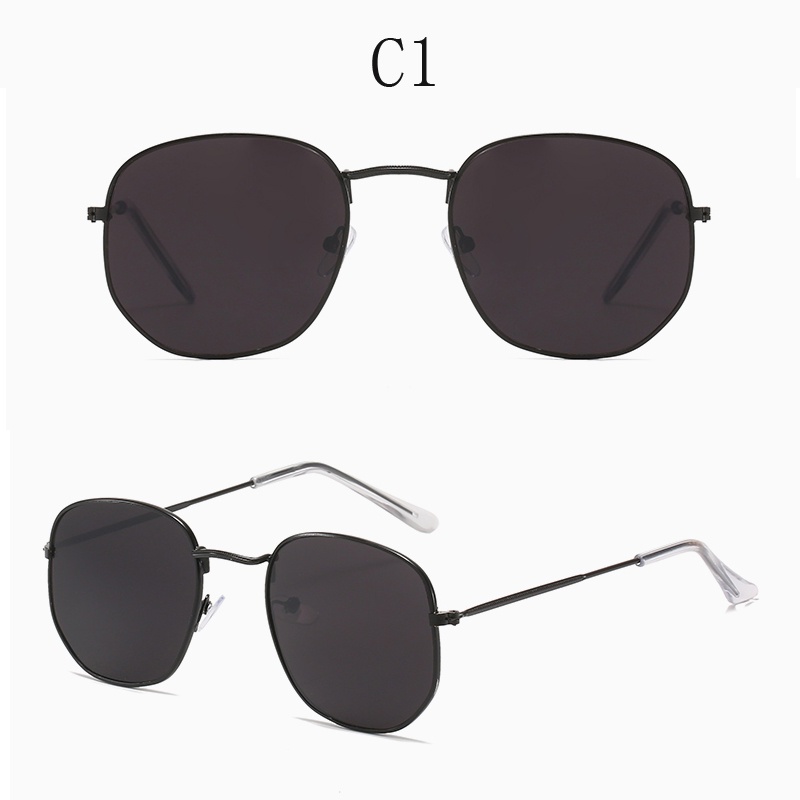 Kính Mát Gọng Lục Giác Thời Trang Vintage 9900-4900 Độc Đáo