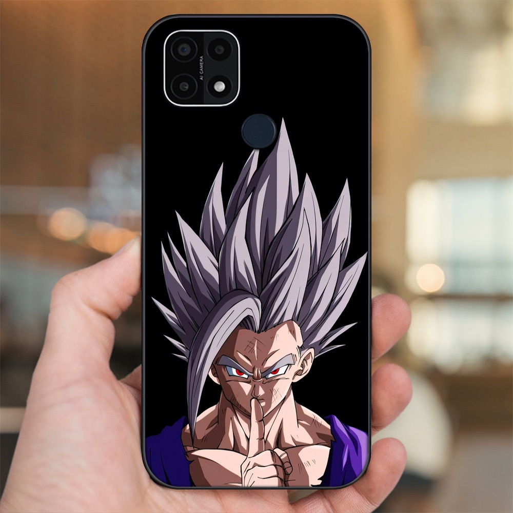 Ốp lưng Oppo A15, A15s viền đen in hình Gohan Dragon Ball
