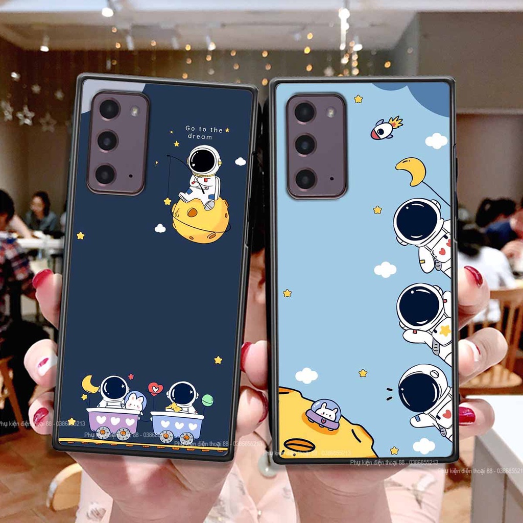 Ốp Samsung Note 20 hình bầu trời, phi hành gia đẹp, ốp lưng điện thoại samsung galaxy viền dẻo cao cấp