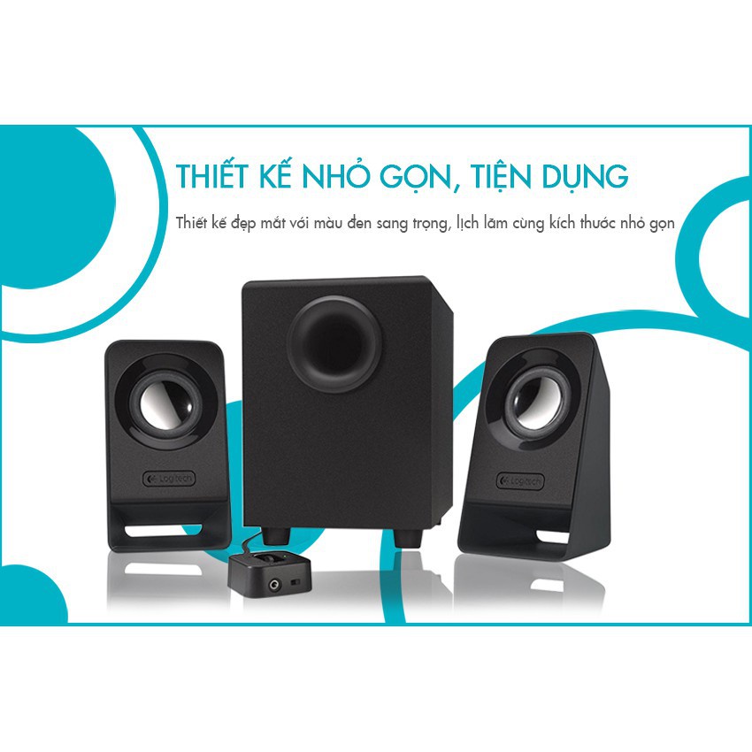 [Mã ELHACE giảm 4% đơn 300K] Loa vi tính Logitech Z213 Compact Speakers 2.1 - Chính Hãng Bảo Hành 12T