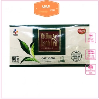 Trà Ô Long Cầu Tre Cao Cấp ( Việt Nam Danh Trà) Hộp 50gr - Thơm Ngon Hảo Hạng