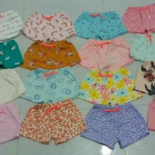 Set 10 quần đùi bé gái