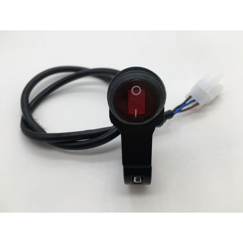 Công Tắc Nút Nhấn Bật / Tắt Đèn Pha Gắn Tay Lái Xe Máy