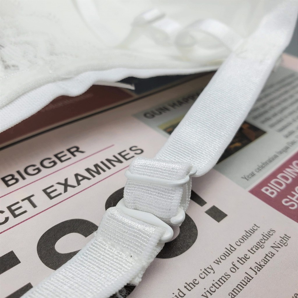 Bộ đồ lót sexy không gọng giá tốt ren hoa nhí hồng quần T by Nhà Sò NS180 | BigBuy360 - bigbuy360.vn