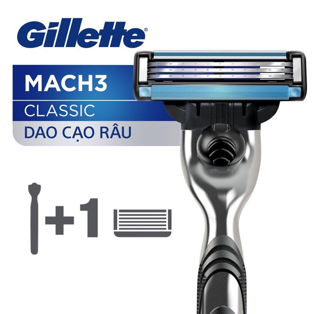 Bàn cạo râu Gillette Mach 3 - mỹ phẩm ola