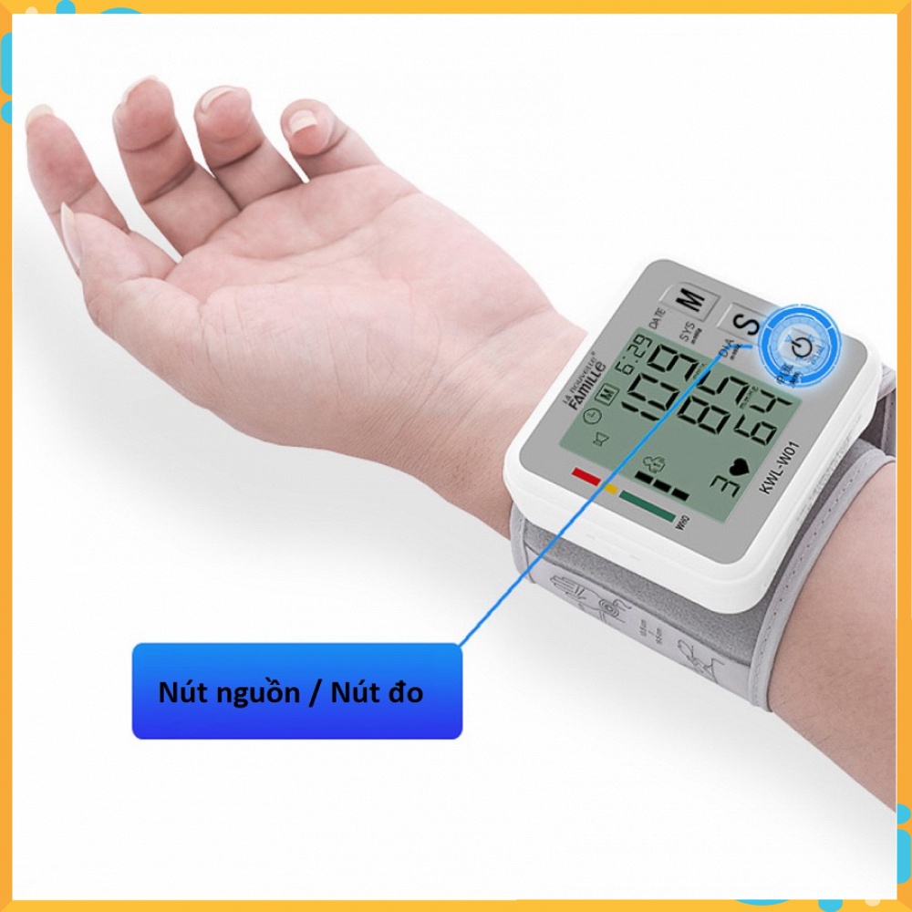 Máy Đo Huyết Áp Cổ Tay Thông Minh