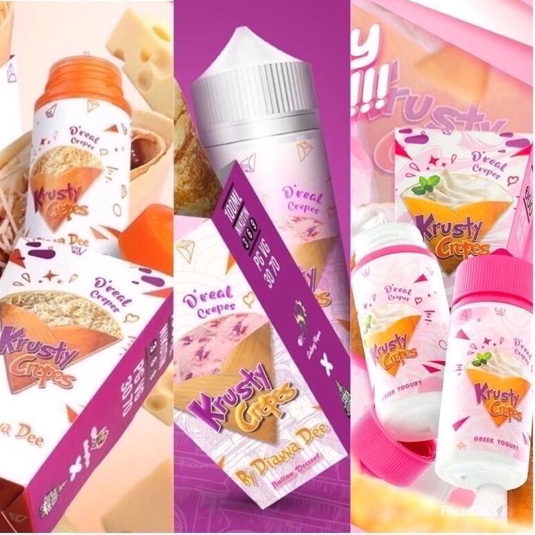 Miễn Phí Vận Chuyển Tất Cả Các Chất Lỏng Krepes Krusty V1, V2 & V3 (Code JC905)
