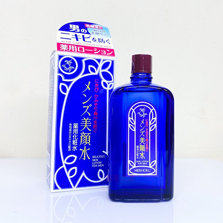 Nước Hoa Hồng Làm Sạch Và Ngăn Ngừa Mụn Cho Nam MEISHOKU Bigansui Lotion 90ML