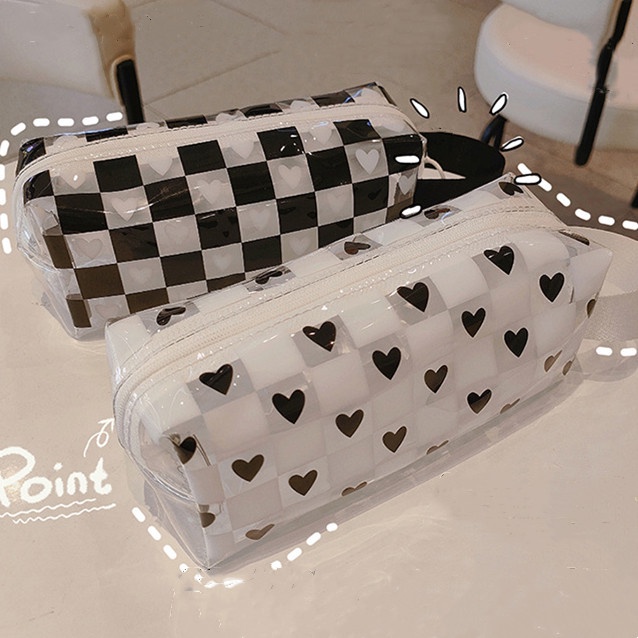 Túi Đựng Mỹ Phẩm Trong Suốt Sức Chứa Lớn Tiện Lợi Dễ Sử Dụng