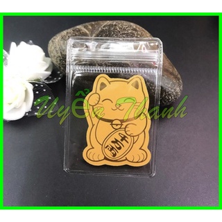 🐱Mèo thần tài - chiêu tài hút lộc may mắn cả năm dán điện thoại 🐱