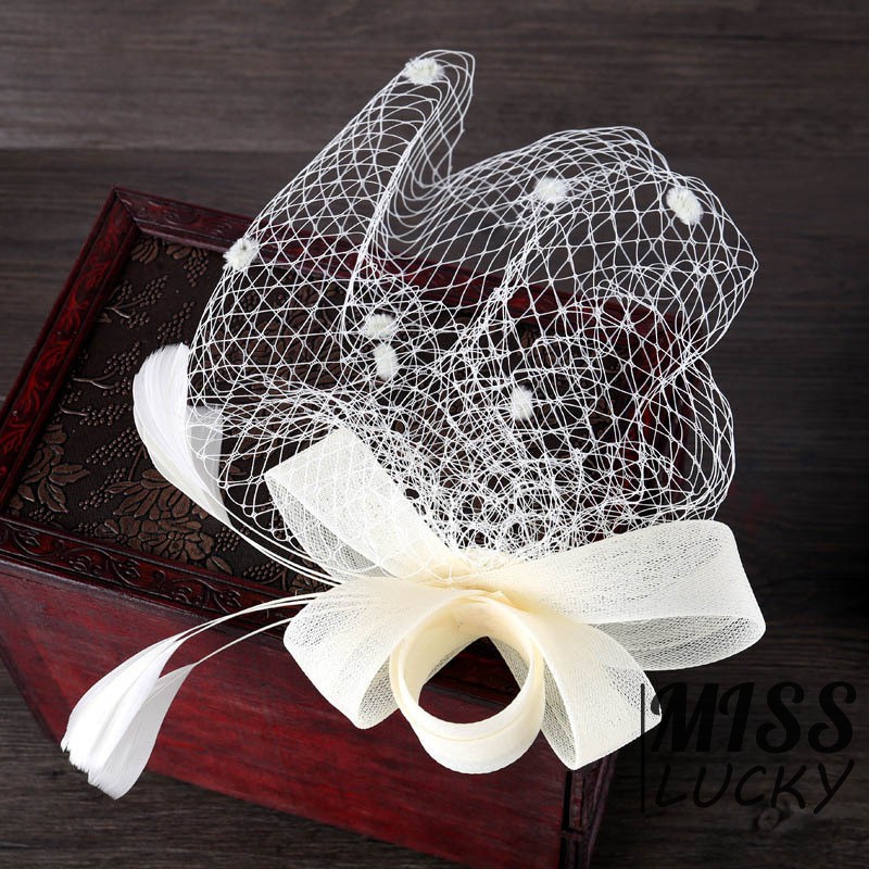 Kẹp tóc dạng lưới thắt nơ quyến rũ cho nữ