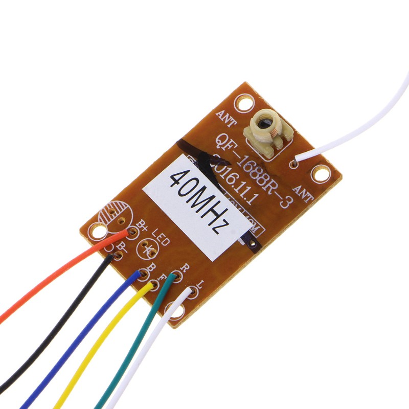 Bộ Thu Phát Tín Hiệu Điều Khiển Từ Xa 4ch 40mhz Kèm Ăng Ten Cho Robot Xe Hơi Điều Khiển Từ Xa