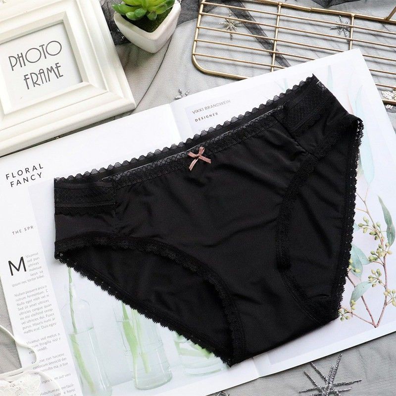 Quần lót thun nơ SIÊU XINH, mặc mát, nhẹ, thoáng khí, chống viêm | BigBuy360 - bigbuy360.vn