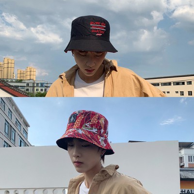 Mũ bucket 2 mặt phong cách ulzzang họa tiết cá chép chất dày form chuẩn hot trend