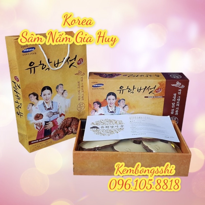 [DATE MỚI] Nấm Linh Chi Vàng Hàn Quốc Hộp Cô Gái GEUMSAN[DUY NHẤT HÔM NAY] [SALE LỚN]