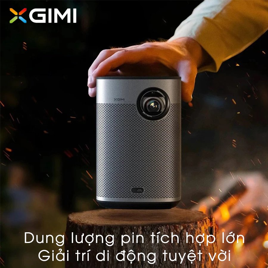 Máy chiếu mini Xgimi Halo Fullhd 1080p - hỗ trợ 4K HDR,công nghệ DLP, 3D độ sáng cao 800 Ansi lumens