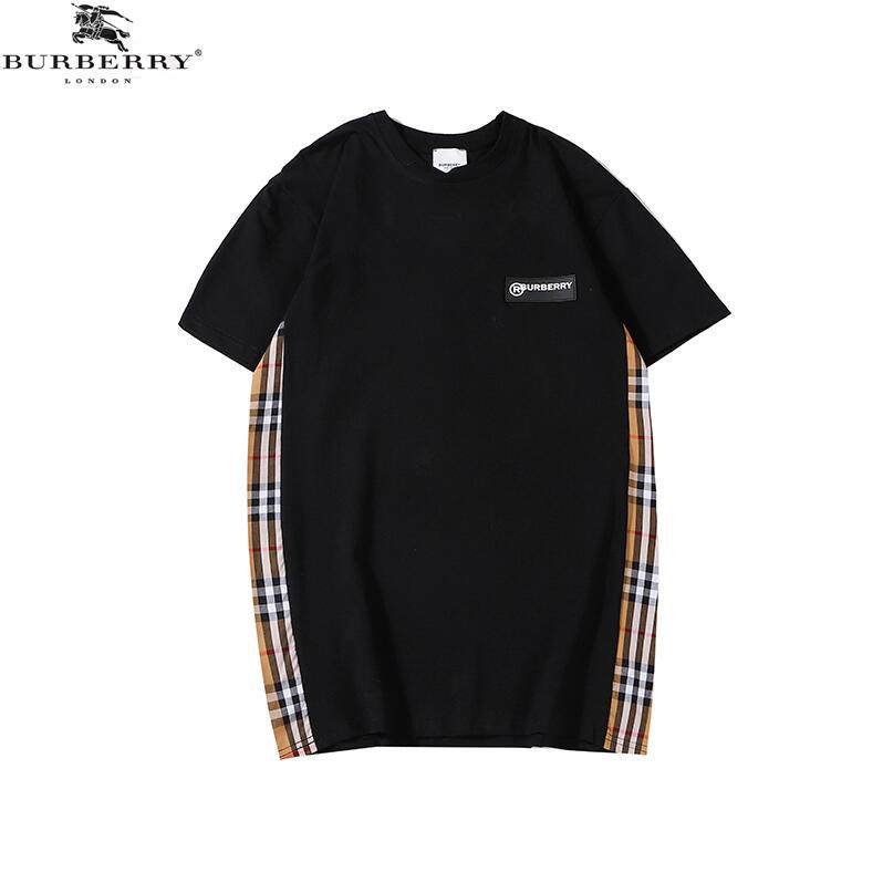 Áo Thun Ngắn Tay Họa Tiết Caro Thời Trang Unisex