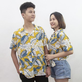 Áo Đũi Nam Nữ Cổ Bẻ Sơ Mi Vải Đũi Thái Đẹp DYACI AD50