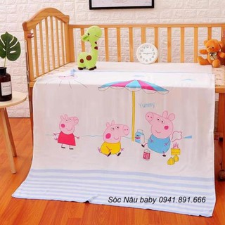 Chăn cotton lụa Aden cho bé