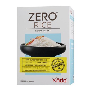Combo 05 hộp Cơm ZERO RICE dành cho người giảm cân, ăn Keto – Hàng Thái Lan