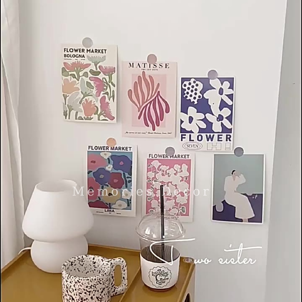 Sticker Tròn, 48 Tấm Sticker Tròn Trang Trí Thiệp, Dán tường Dễ Thương
