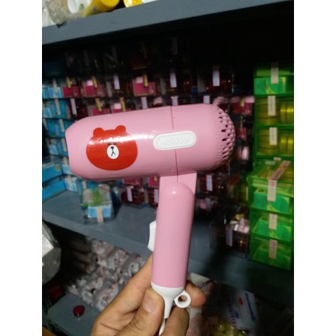 [FREE SHIP]Máy sấy tóc mini icon siêu kute hình thú ( chạy khoẻ, bền)