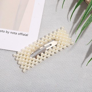 Kẹp tóc đính hạt trai DustyPink.vn