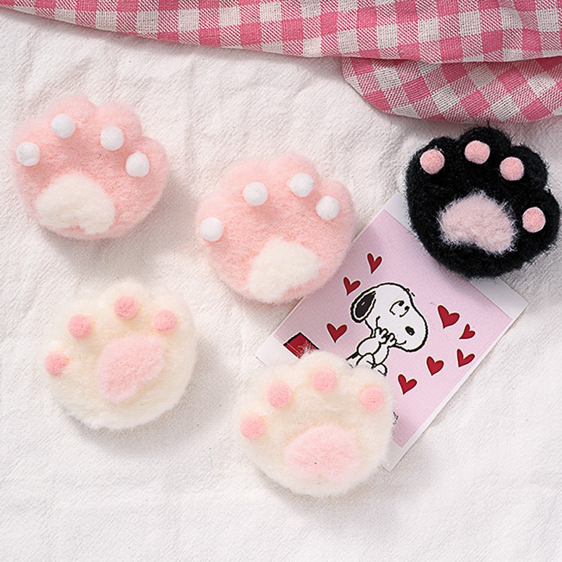 Huy Hiệu Cài Áo, Balo Chọc Bông Hình Chân Mèo Neko Cat Phong Cách Ulzzang Hàn Quốc Siêu Xinh