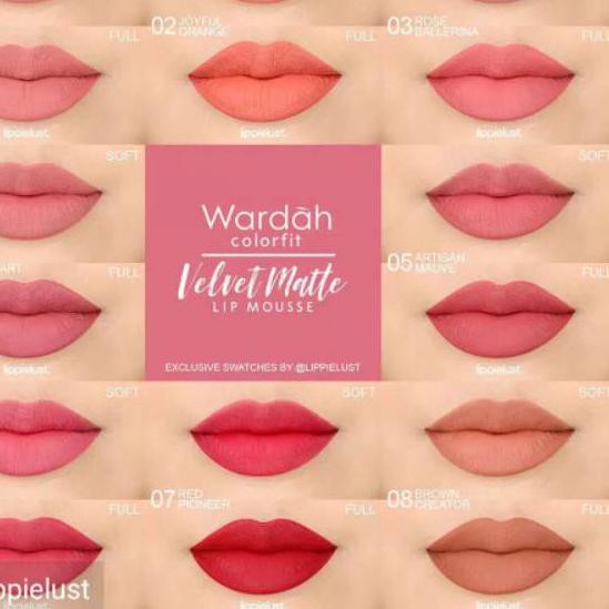 (Hàng Mới Về) Son Lì Màu Sắc Thời Trang Thương Hiệu Wardah | BigBuy360 - bigbuy360.vn