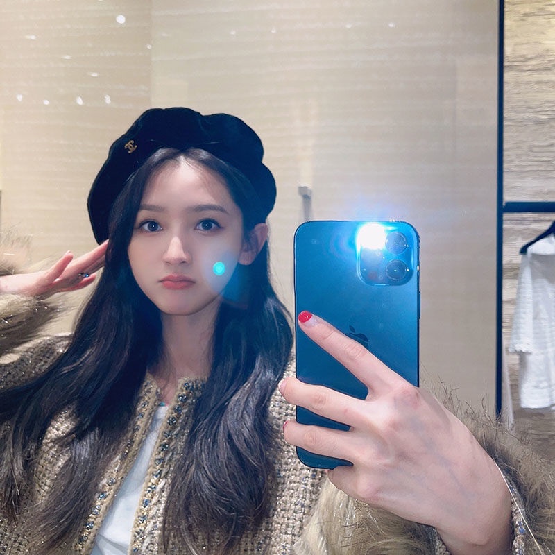 Mũ nồi dáng tròn vải mỏng dễ thương thời trang mùa thu cho nữ