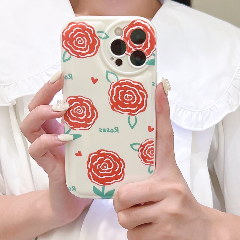 Ốp lưng Phone Ốp lưng iphone Ốp Điện Thoại Silicon Trong Suốt Chống Sốc In Hình Hoạt Hình Cho iPhone 11 Pro Max 13 Pro Max 12 Pro Max 7Plus xr XS Max Dinuo case-QD