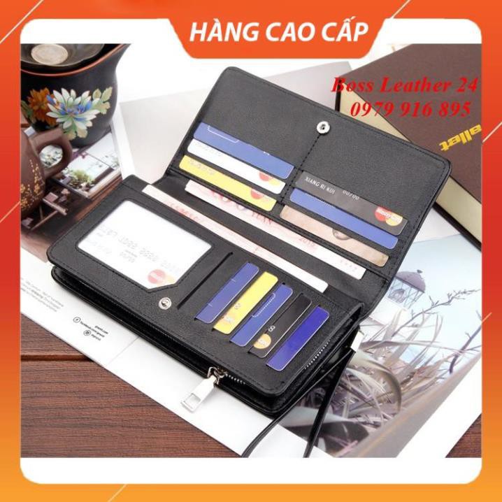 Ví Cầm Tay Nam 💖 FREESHIP 💖 Ví Nam Cầm Tay Cao Cấp Hengsheng, Thiết Kế Thời Trang, Chất Liệu Da PU Cao Cấp