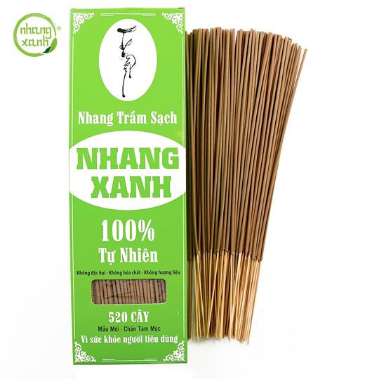 Nhang Trầm sạch NHANG XANH 500g