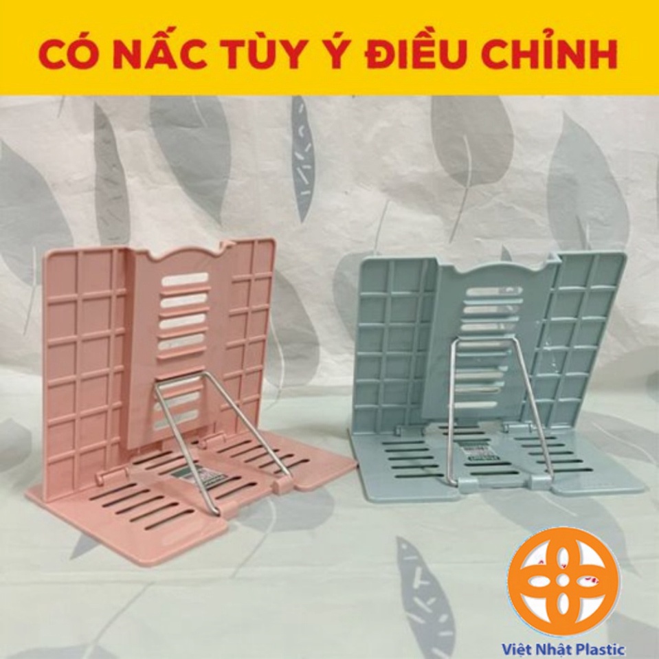 giá đỡ điện thoại đa năng hokori, giá đểđiện thoại, đỡ sách nhựa Việt Nhật 5693