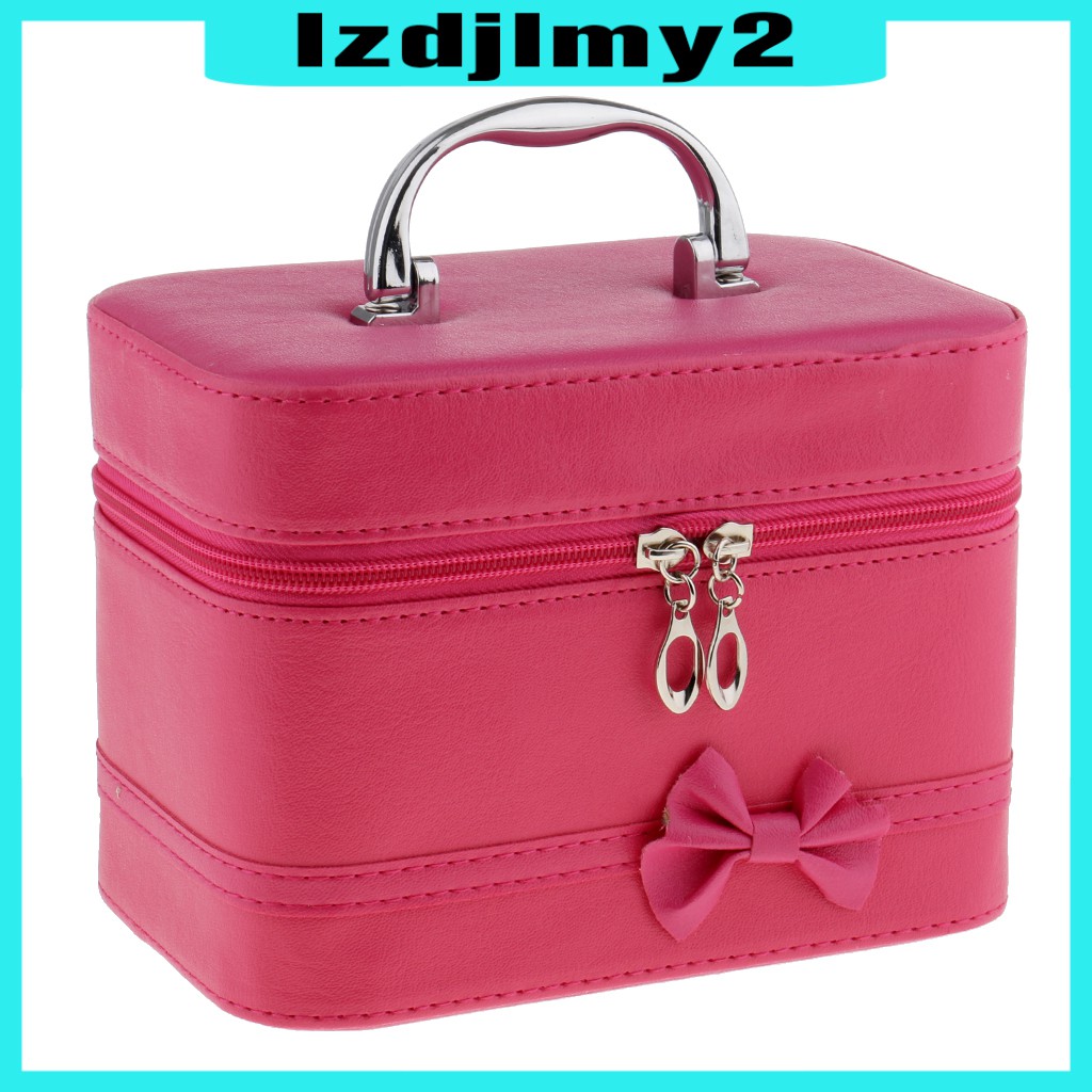 Túi Đựng Đồ Trang Điểm Có Khóa Kéo Màu Đen Lzdjlmy2