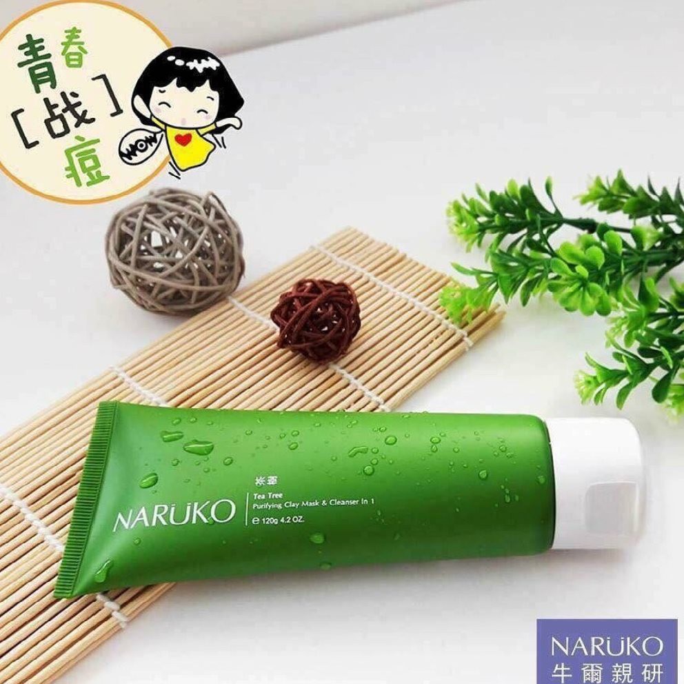 [Chính Hãng BẢN ĐÀI] Sữa Rửa Mặt NARUKO TRÀ TRÀM 120 gr - Giảm Mụn, Kiềm Dầu, Se Khít Lỗ Chân Lông