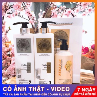[HÀNG CHÍNH HÃNG] [FREESHIP & VIDEO THẬT] DẦU GỘI PHỤC HỒI KÍCH THÍCH MỌC TÓC- VINGER COLLAGEN