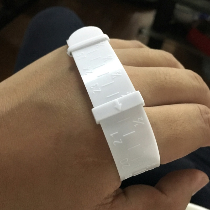 Thước Đo Kích Cỡ Vòng Tay Bằng Nhựa Tiện Dụng Cho Nữ