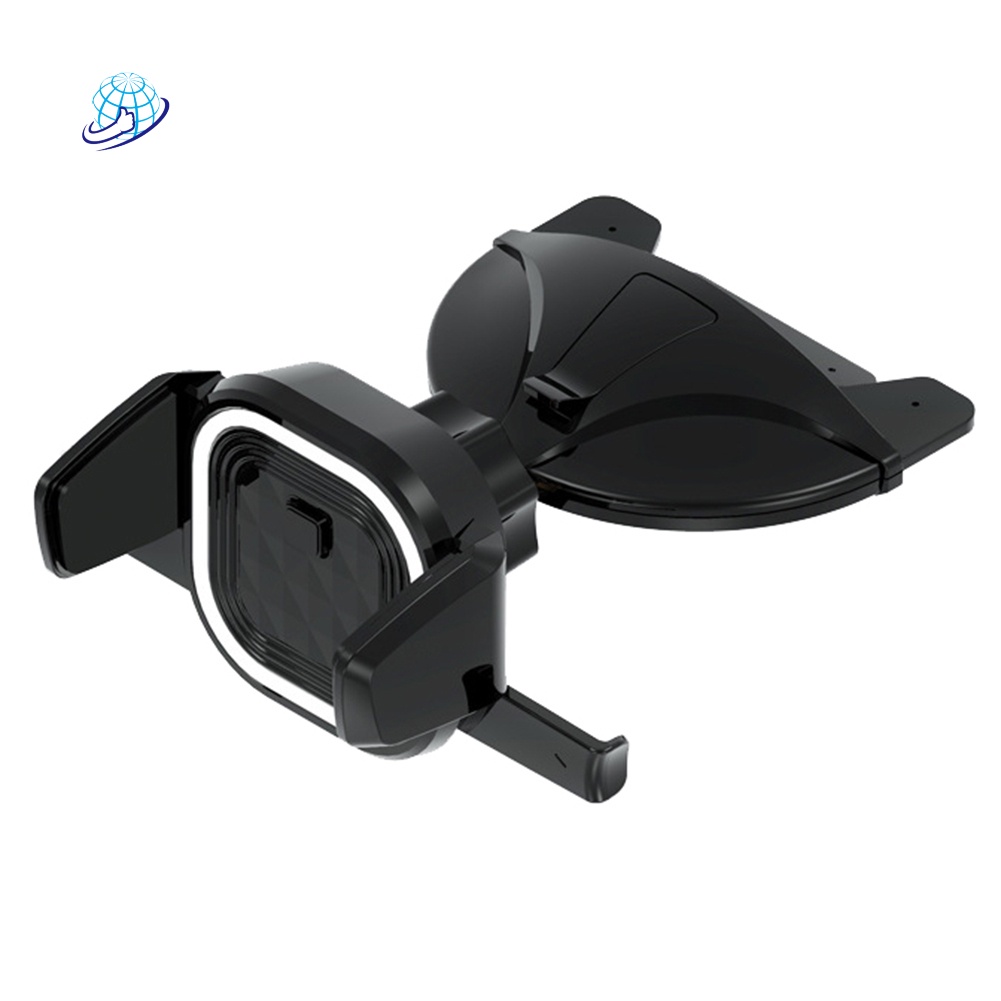Giá Đỡ Điện Thoại Gắn Khe CD Xoay 360 Độ Thông Dụng Cho Xe Hơi