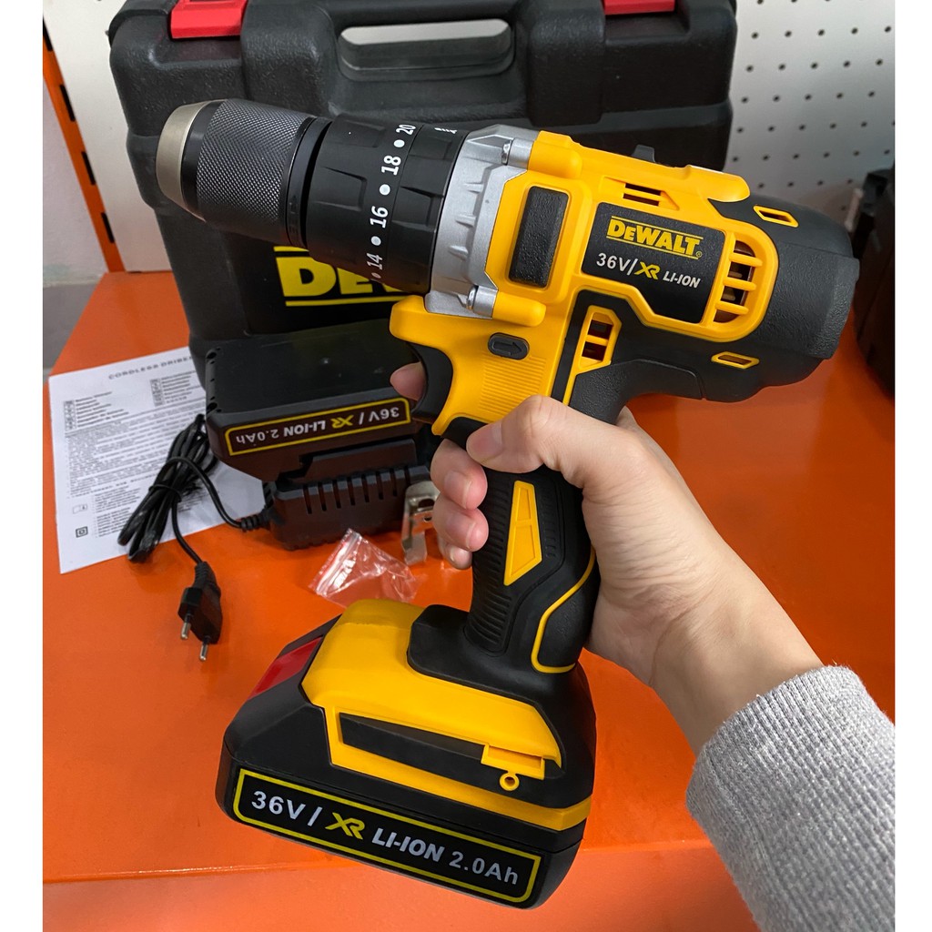 MÁY KHOAN PIN DEWALT 36V CHÍNH HÃNG - KHOAN PIN CHẤT LƯỢNG CAO