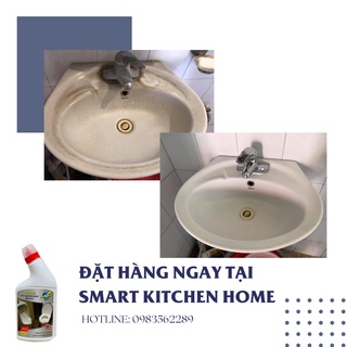 SMART TS CHAI 500ML (Làm sạch đồ dùng bằng sứ) - Smart Kitchen Home