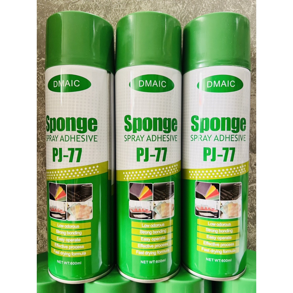 Keo xịt PJ77 dán decal, giấy dán tường, xốp dán tường,gỗ, sàn cao cấp