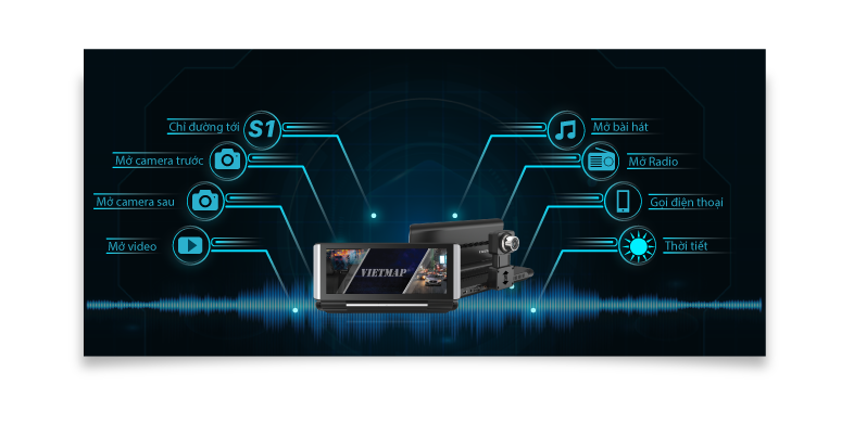 VIETMAP D22 - CAMERA HÀNH TRÌNH ANDROID- ĐỊNH VỊ XE ONLINE- DẪN ĐƯỜNG S1- PHÁT WIFI- TRUYỀN HÌNH ẢNH TỪ XA- GHI HÌNH KÉP | BigBuy360 - bigbuy360.vn