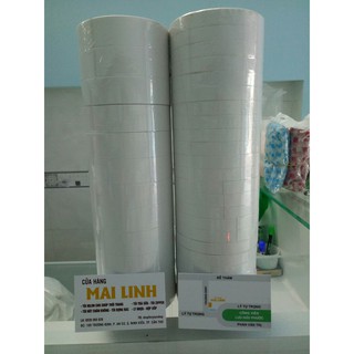 1 CUỘN BĂNG KEO 2 MẶT 1.2cm