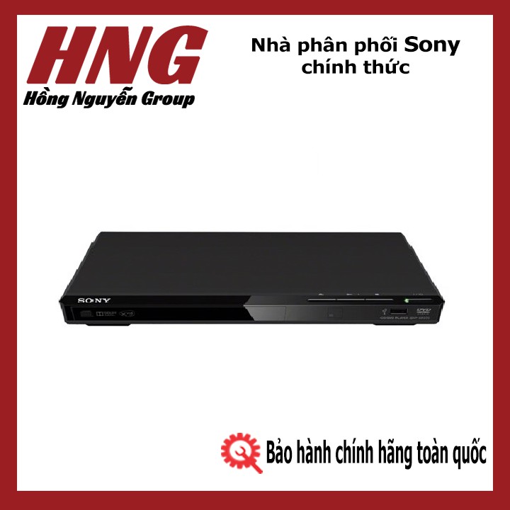 Đầu DVD Sony DVP-SR370 - Hàng phân phối chính hãng - Bảo hành 1 năm toàn quốc